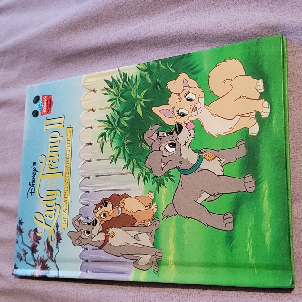 Lady and The Tramp 2 Scamps Adventurr Book